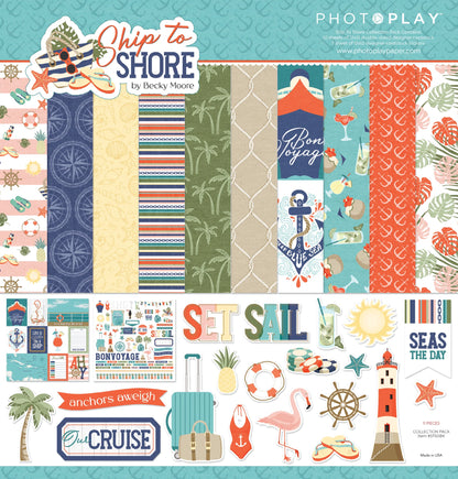 Photo Play Papers Ship to Shore - Modified Bundle 