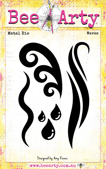 Bee Arty - Waves - Metal Die