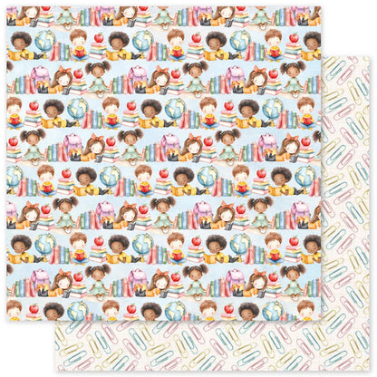 School Days Basics 12x12 Paper Collection