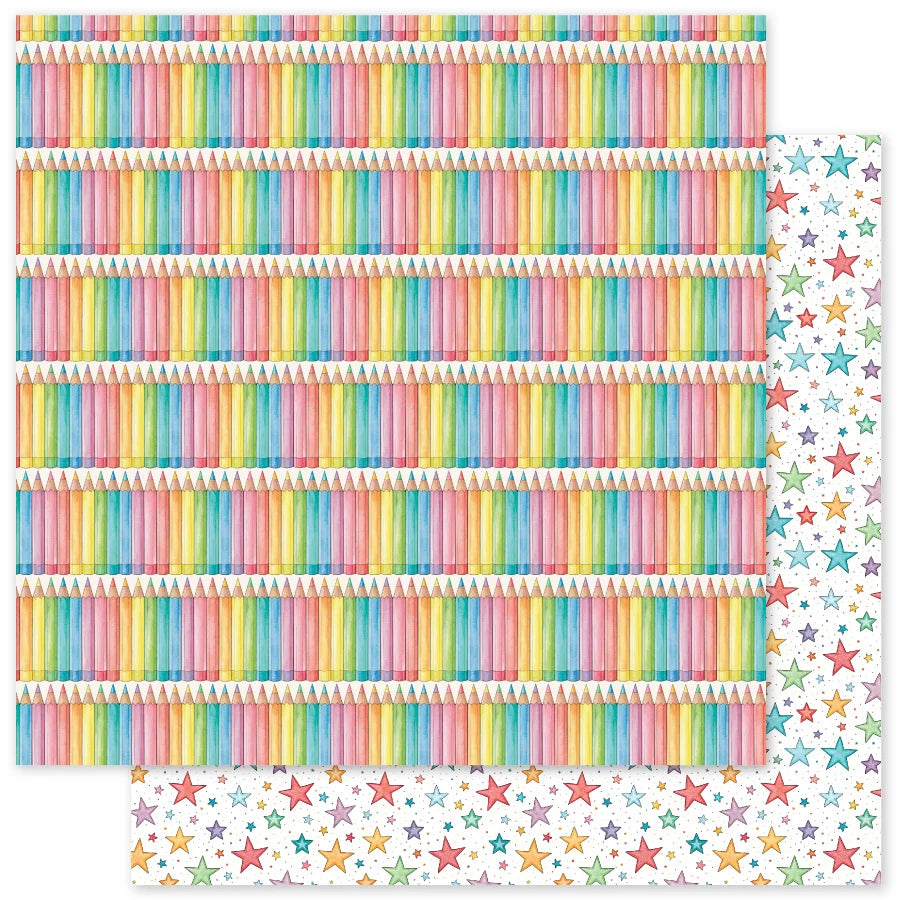 School Days Basics 12x12 Paper Collection