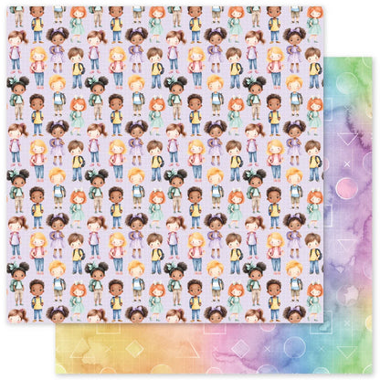 School Days Basics 12x12 Paper Collection