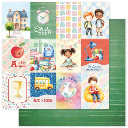 School Days 12x12 Paper Collection