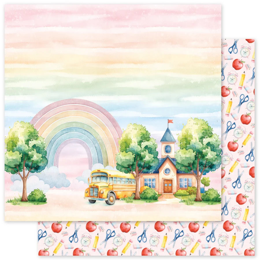School Days 12x12 Paper Collection