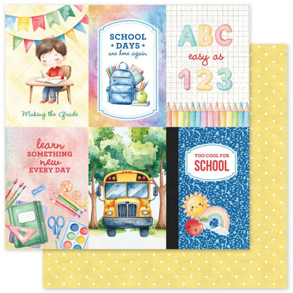 School Days 12x12 Paper Collection