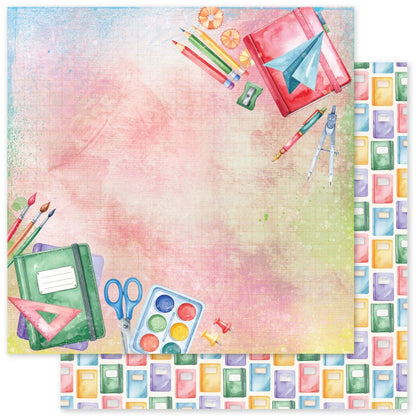 School Days 12x12 Paper Collection