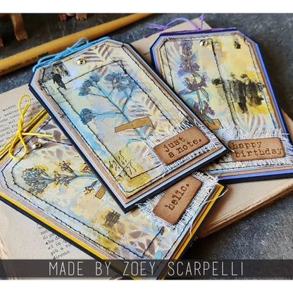 Tim Holtz MINI STENCIL SET #60