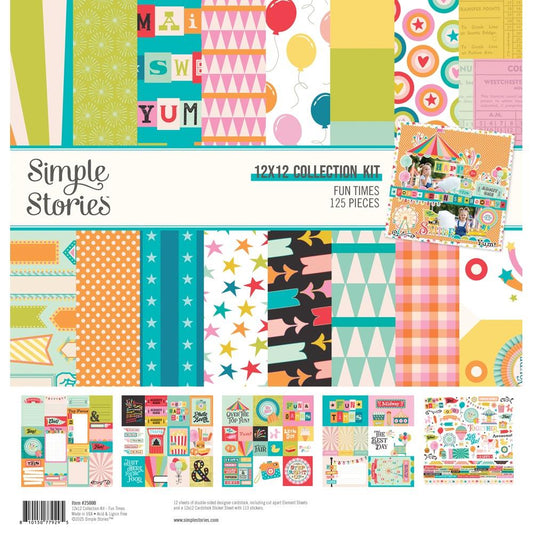 Simple Stories Collection Kit 12"X12" - Fun Times
