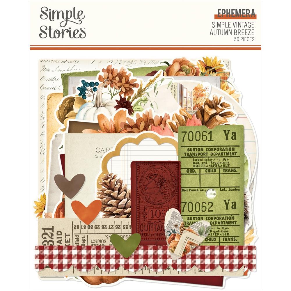 Simple Stories Ephemera - Simple Vintage Autumn Breeze