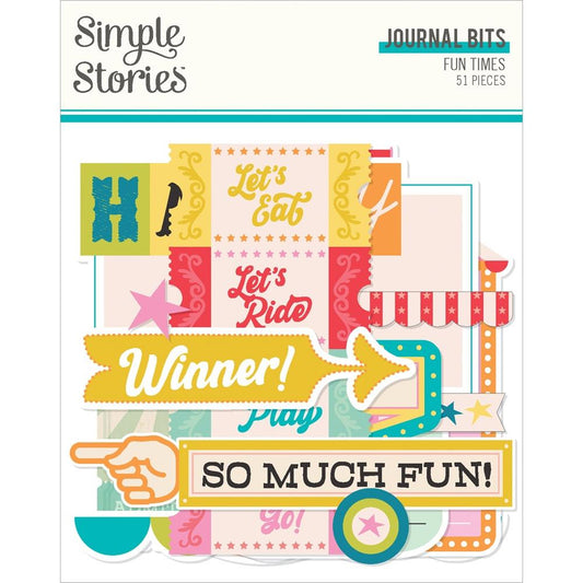 Simple Stories Journal Bits Die-Cuts - Fun Times