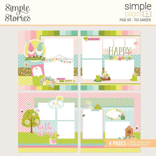 Simple Stories Simple Pages Page Kit - Tea Garden