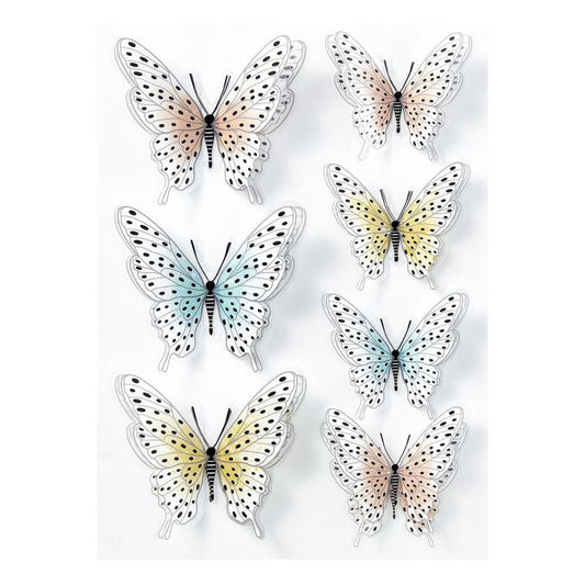 Spellbinders Butterfly Embellishments From Rosie's Studio - Hello It's Me