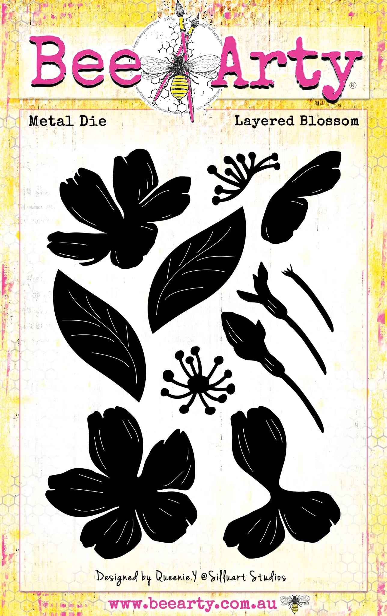 Bee Arty - Layered Blossom - Metal Die
