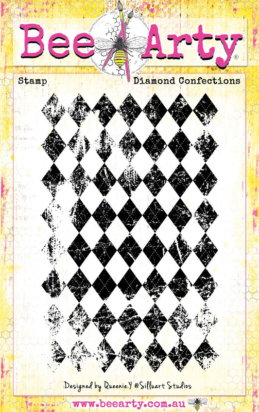 Bee Arty - Diamond Confections - Clear Stamp Set