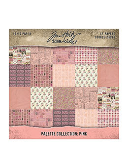 Tim Holtz Idea-ology – Palette Collection Double-Sided Cardstock 12" x 12"