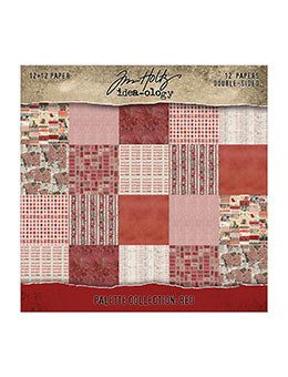 Tim Holtz Idea-ology – Palette Collection Double-Sided Cardstock 12" x 12"