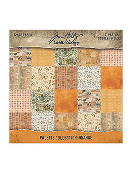 Tim Holtz Idea-ology – Palette Collection Double-Sided Cardstock 12" x 12"