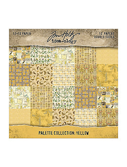 Tim Holtz Idea-ology – Palette Collection Double-Sided Cardstock 12" x 12"