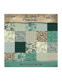 Tim Holtz Idea-ology – Palette Collection Double-Sided Cardstock 12" x 12"