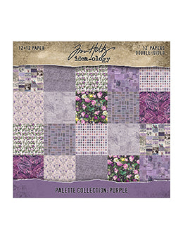 Tim Holtz Idea-ology – Palette Collection Double-Sided Cardstock 12" x 12"