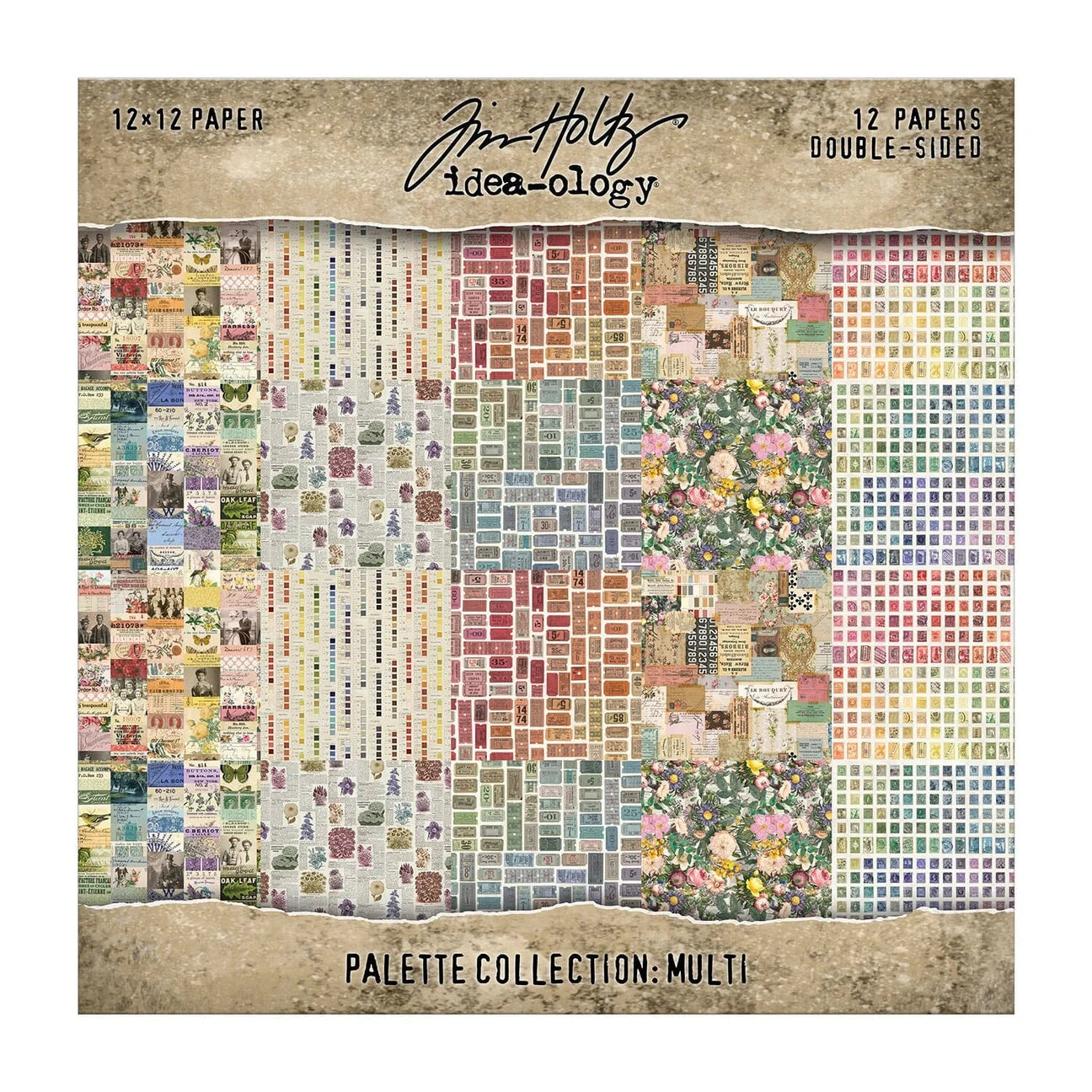 Tim Holtz® Idea-ology Palette Collection - Multi 12x12