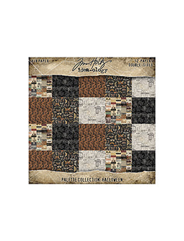 Tim Holtz Idea-ology – Palette Collection Double-Sided Cardstock 8" x 8"