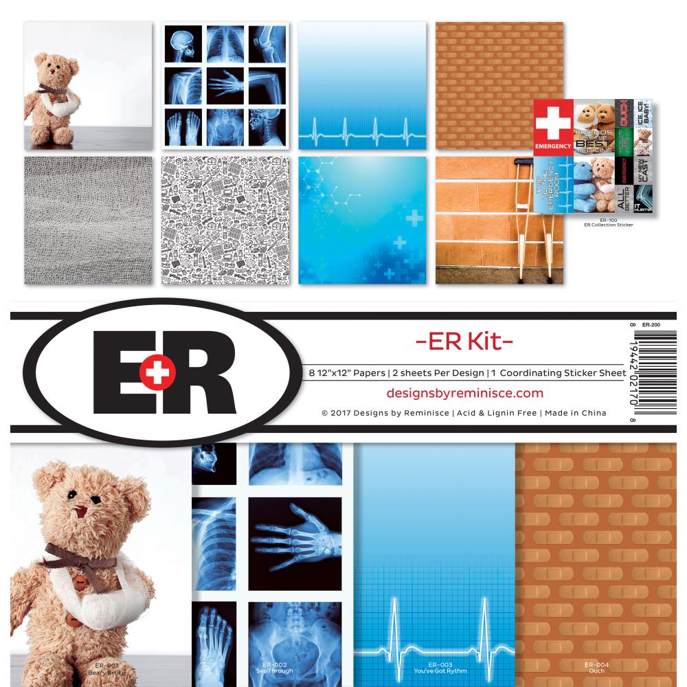 The ER Kit Collection 12"X12" (Emergency Room) Designs y Reminisce