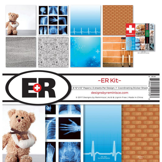 The ER Kit Collection 12"X12" (Emergency Room) Designs y Reminisce