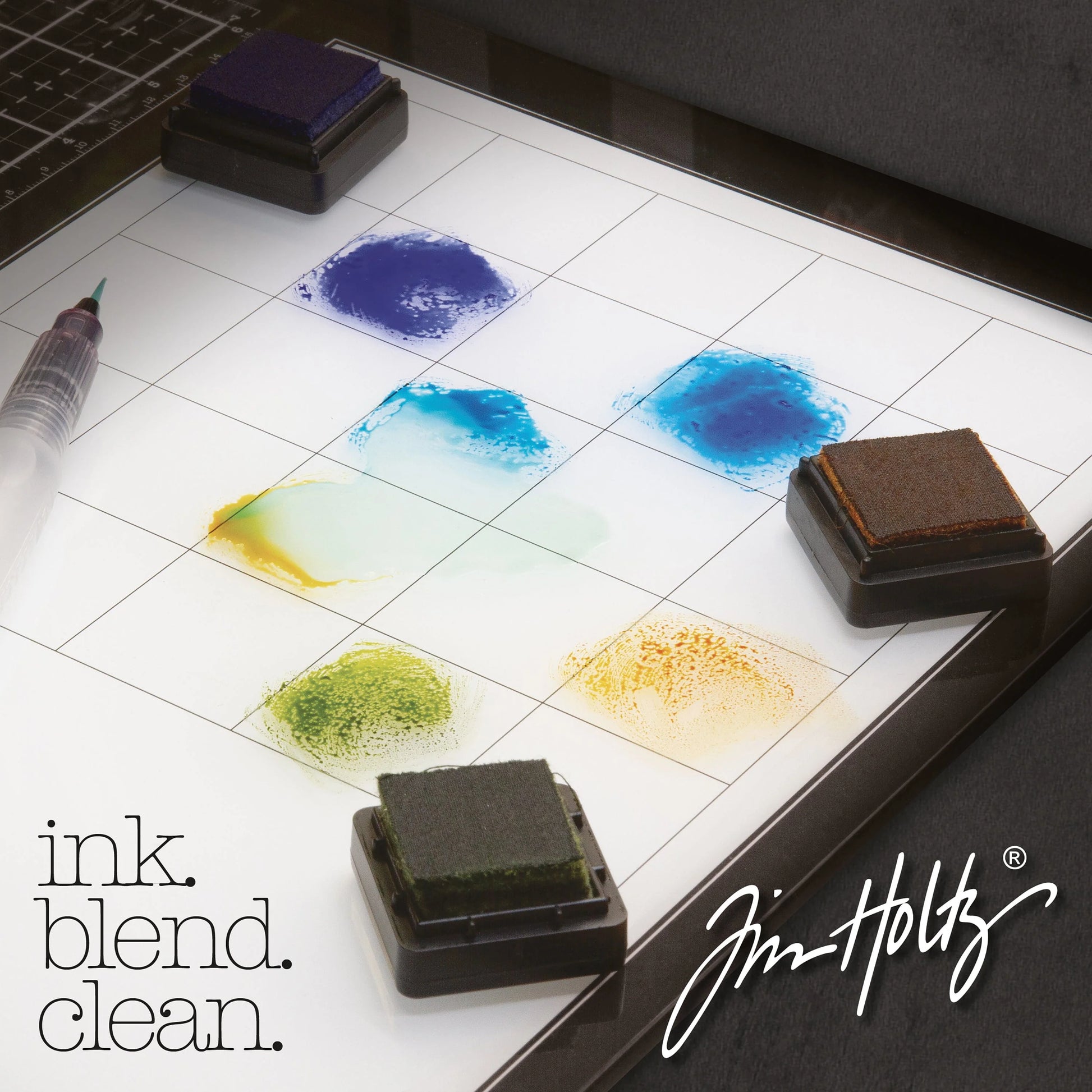 Tim Holtz 23" x 14" Glass Media Mat