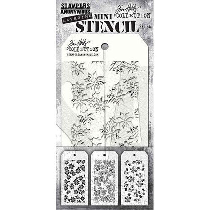 Tim Holtz MINI STENCIL SET #54