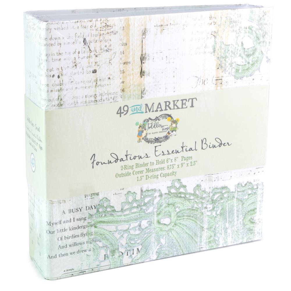 49 and Market Toddler Time Foundations Essential Binder