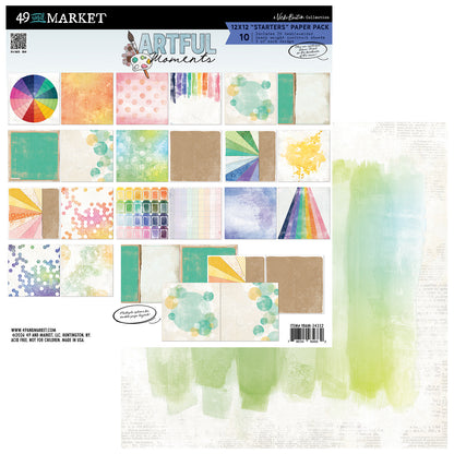 Artful Moments 12x12 "Starters" Paper Pack By Vicki Boutin
