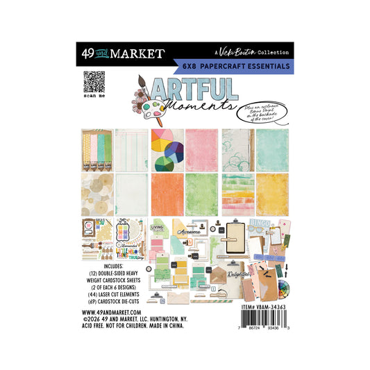 Artful Moments 6x8 Collection Paper Pack by Vicki Boutin