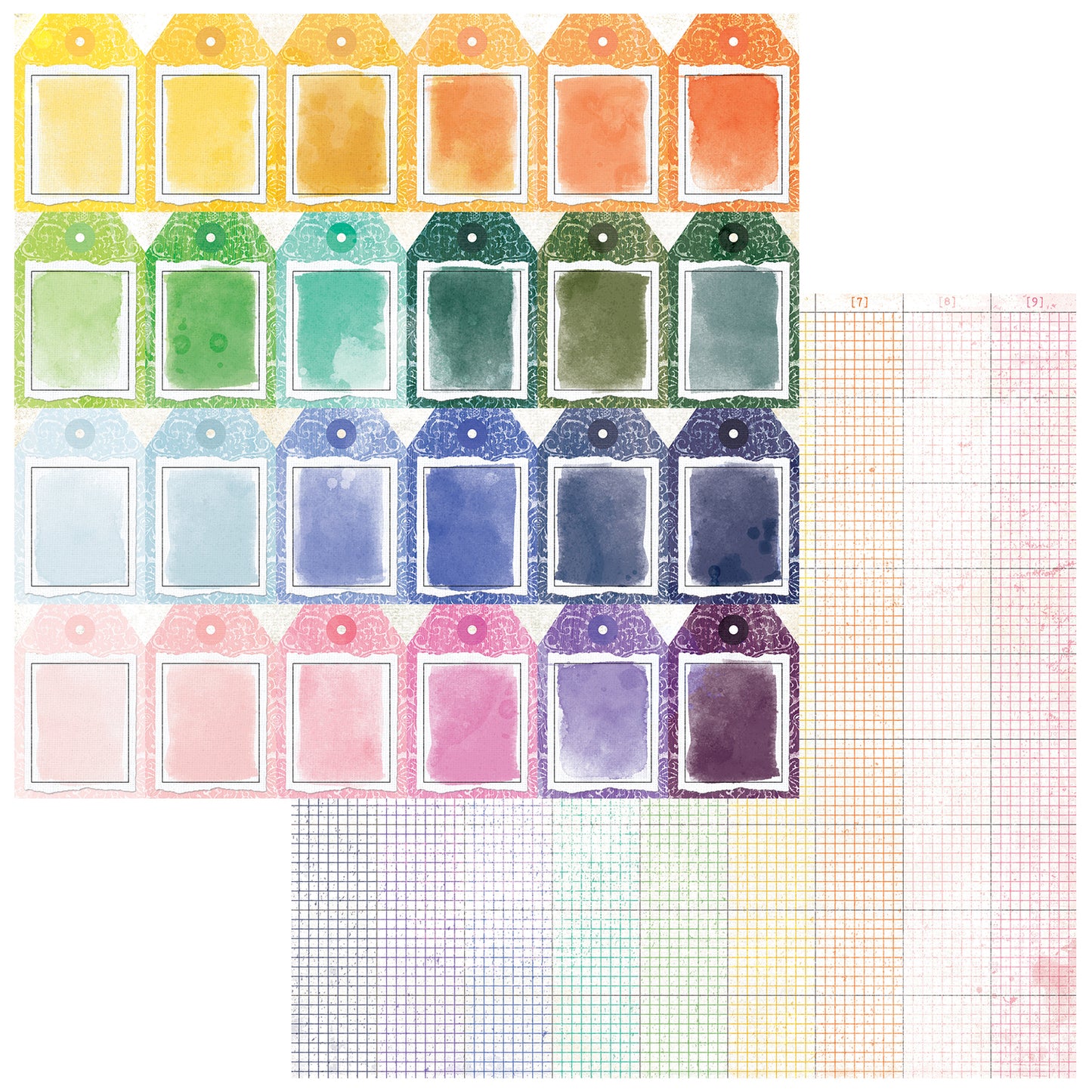 Artful Moments 12x12 "Starters" Paper Pack By Vicki Boutin