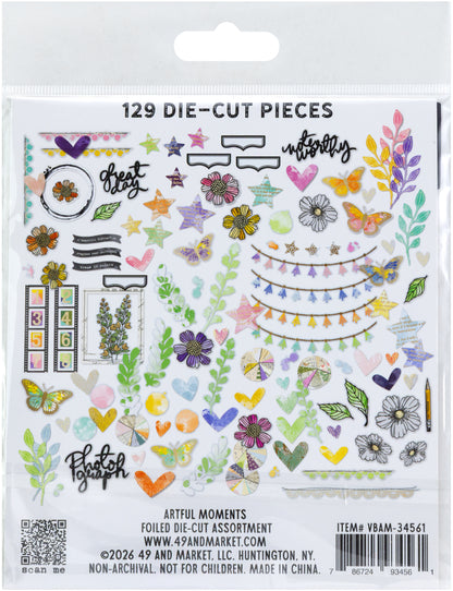 Artful Moments Foiled Die-Cut Assortment By Vicki Boutin