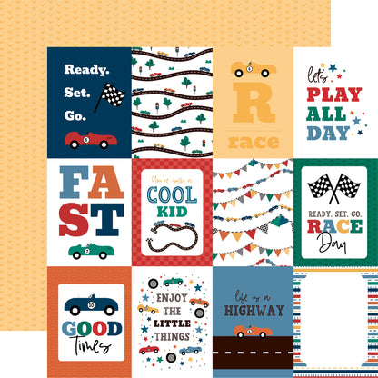 Vroom! Collection Paper Pack 12"X12"