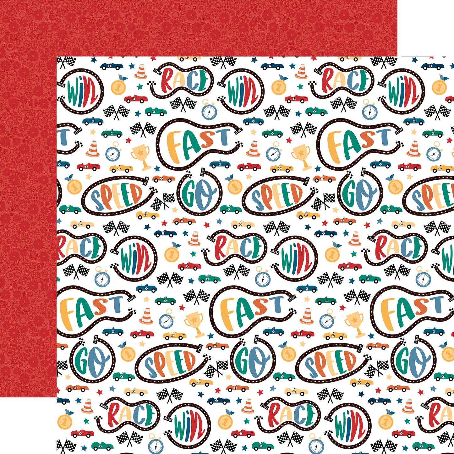 Vroom! Collection Paper Pack 12"X12"