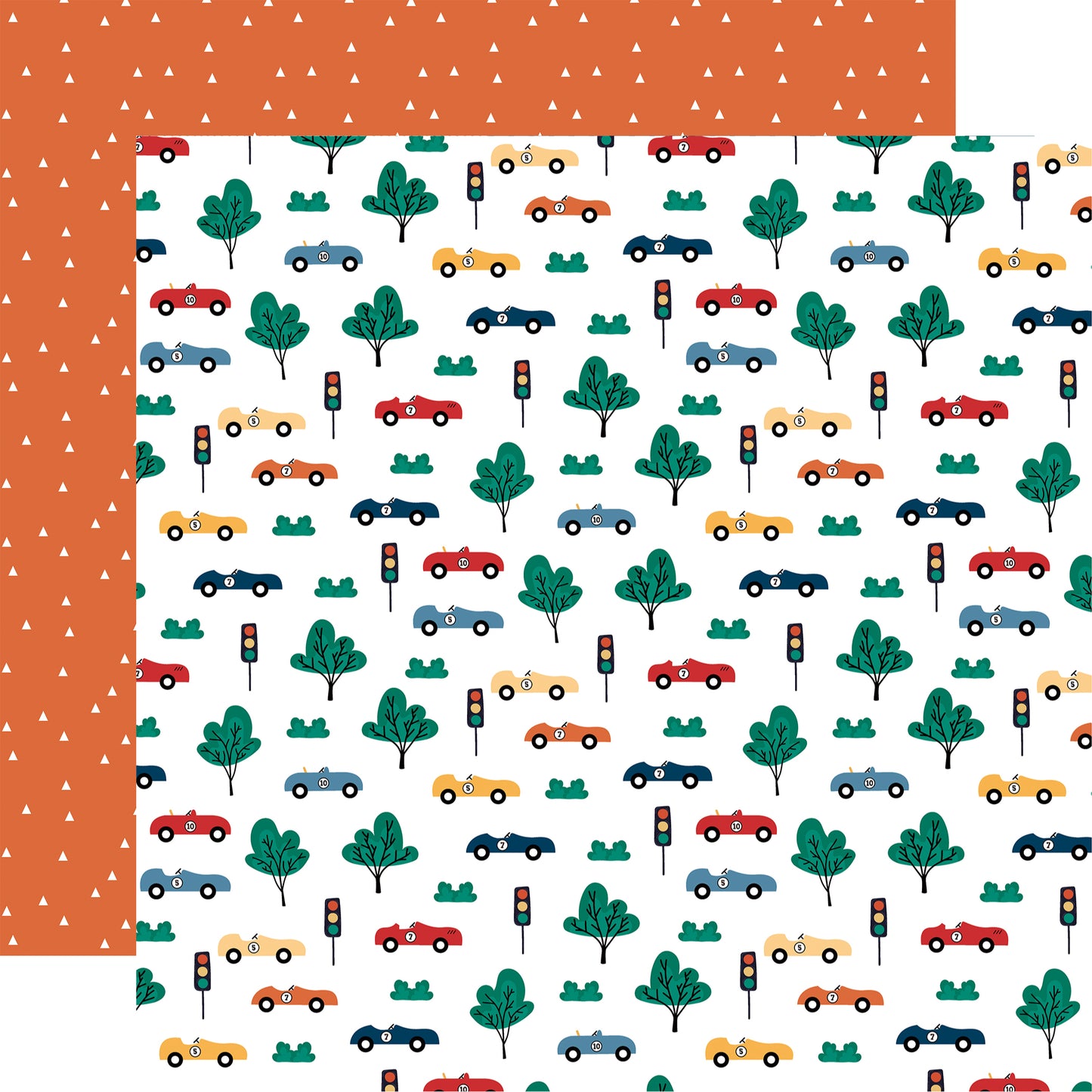Vroom! Collection Paper Pack 12"X12"