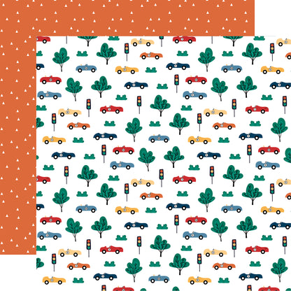 Vroom! Collection Paper Pack 12"X12"