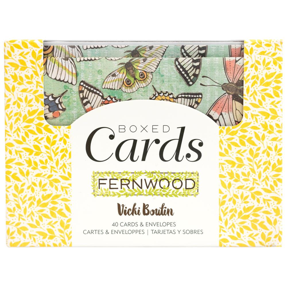 Vicki Boutin Fernwood - A2 Cards W/Envelopes