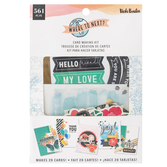 Vicki Boutin Where To Next Card Kit