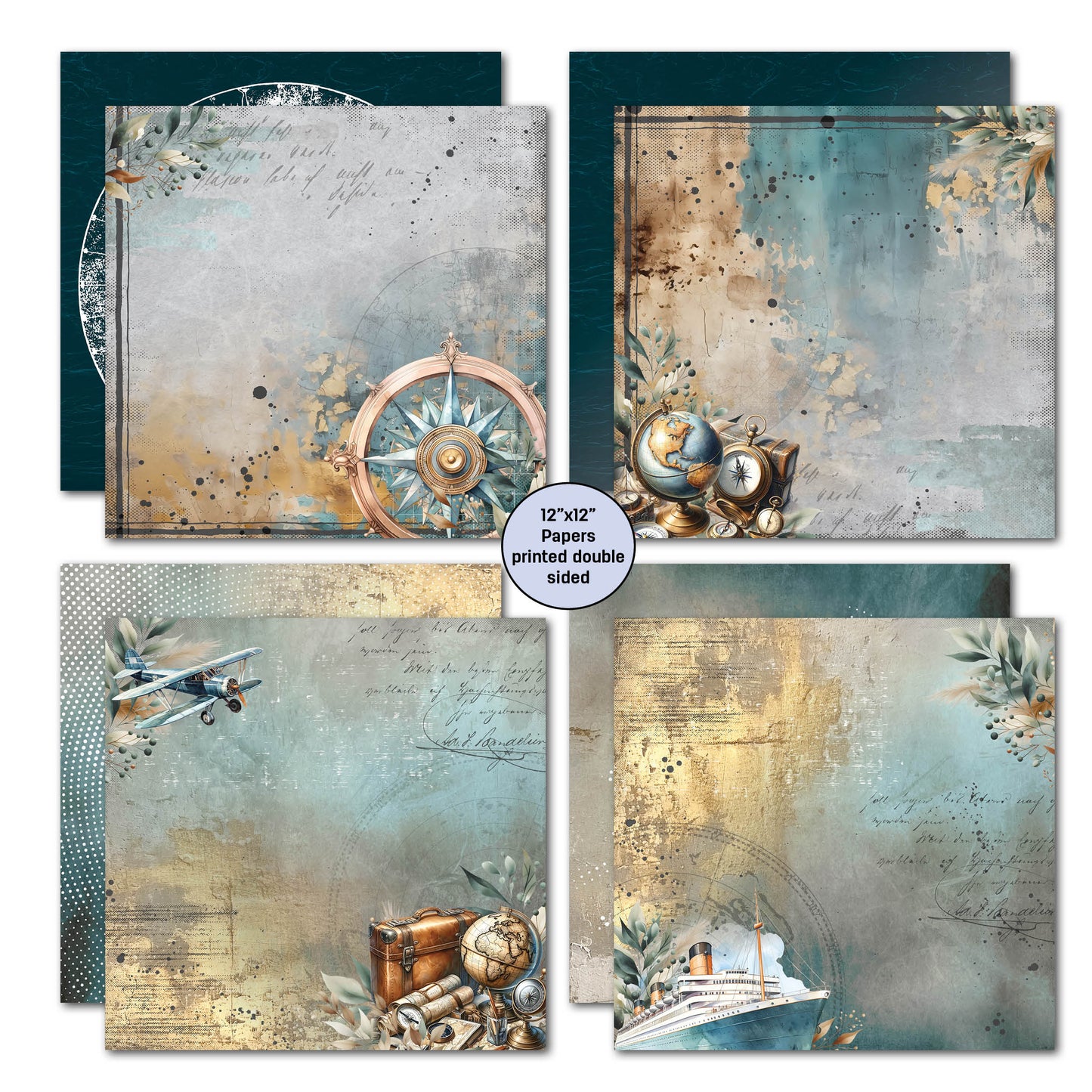 3Quarters Designs - Adventures Return - 12"x12" Pack