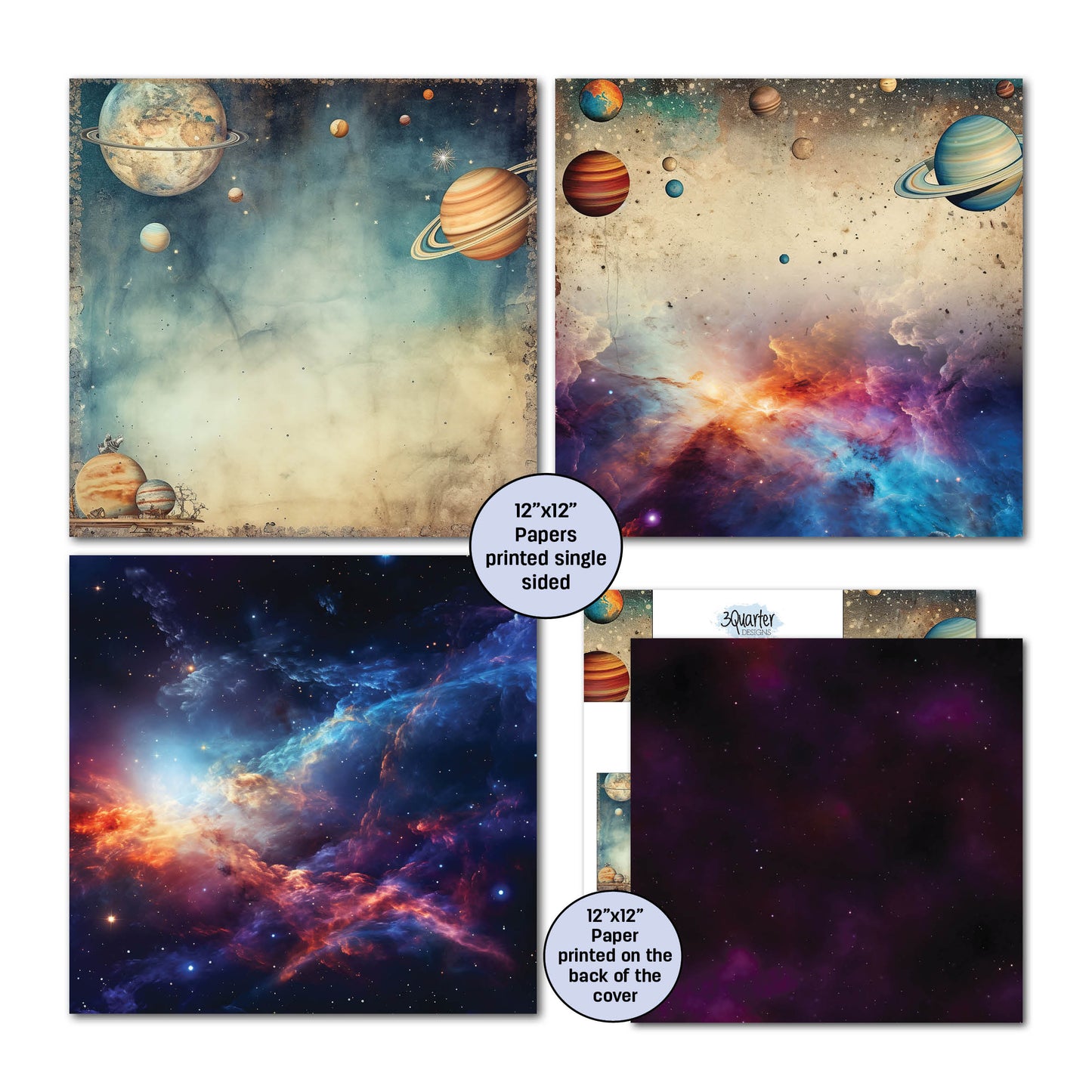 3Quarters Designs - Cosmic Explorer - Mini Collection