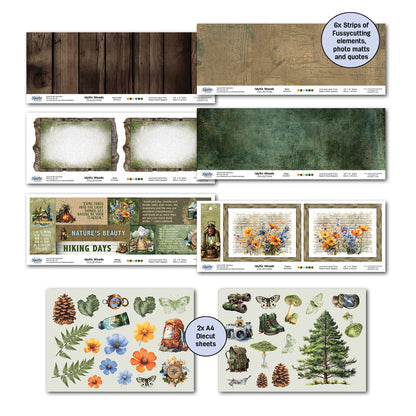 3Quarters Designs - Idyllic Woods - 12"x12" Pack