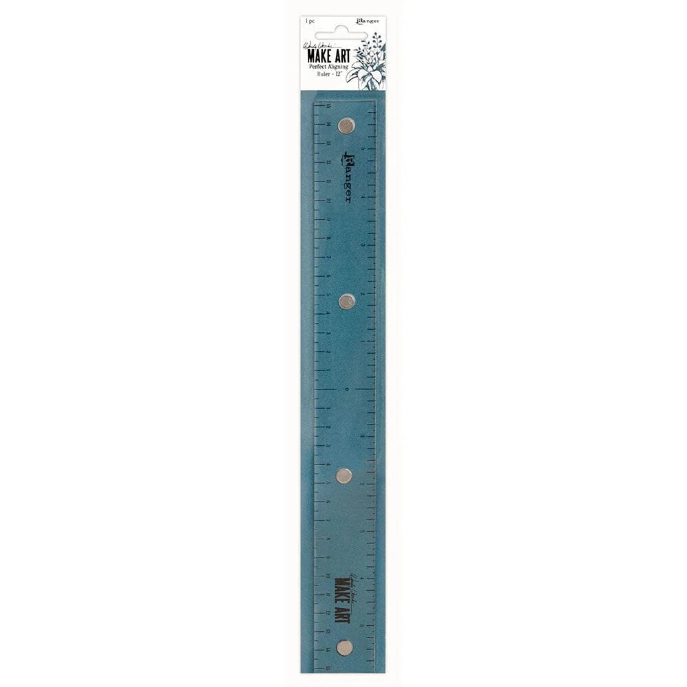 Wendy Vecchi MAKE ART Perfect Aligning 12" Ruler