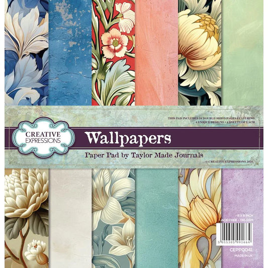 Creative Expressions Wallpapers - Taylor Made Journals Paper Pad 8"X8"