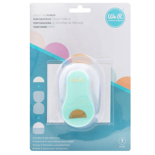 We R Memory Keepers Circle 1.5" Tab Punch