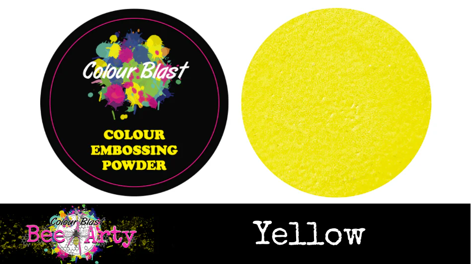 Bee Arty Embossing Powder Yellow