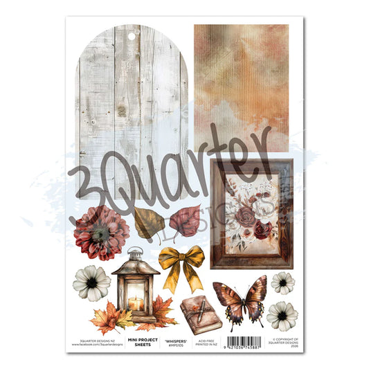 Autumn Whispers Mini Project Sheet