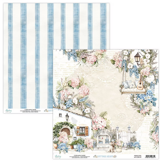 Cottage Heart - 12"x12" Scrapbooking Pack