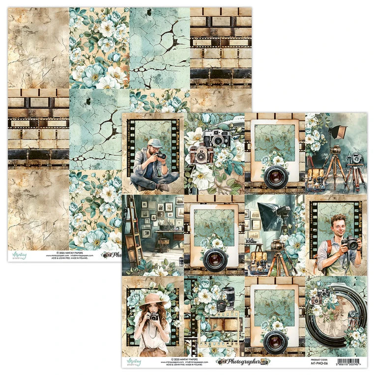 Photographer - 12"x12" Scrapbooking Pack